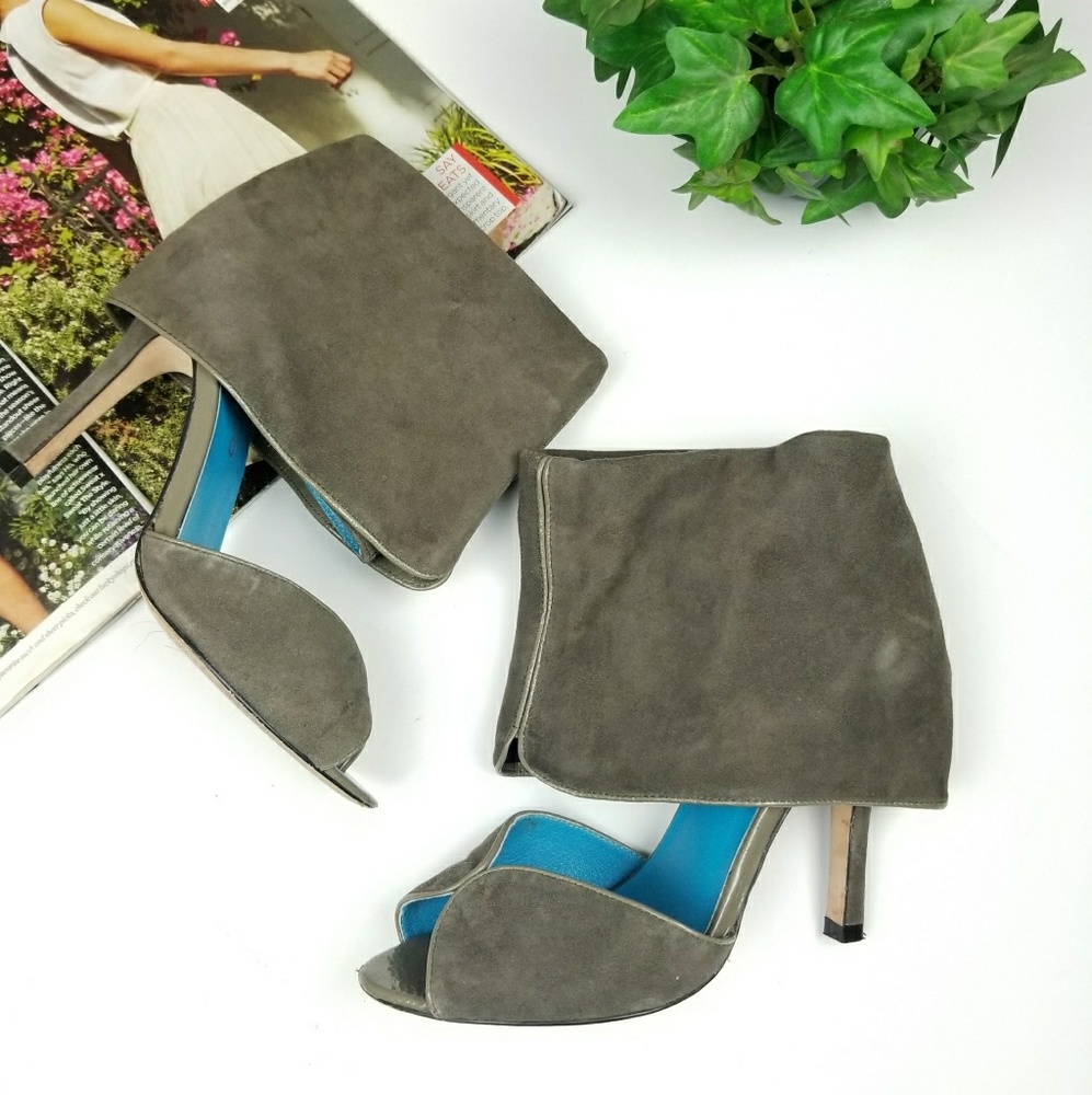 Matiko Palter Cuffed Peep Pumps